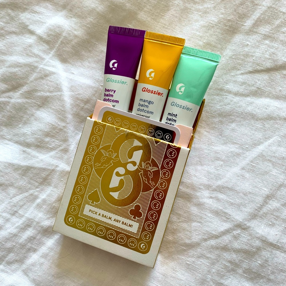 Glossier Balm Dotcom Roulette - Brand new tubes